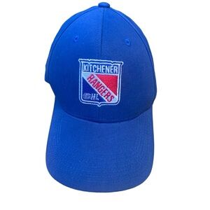 Kitchener Rangers Official '47 Brand Youth Adjustable Hat - Blue